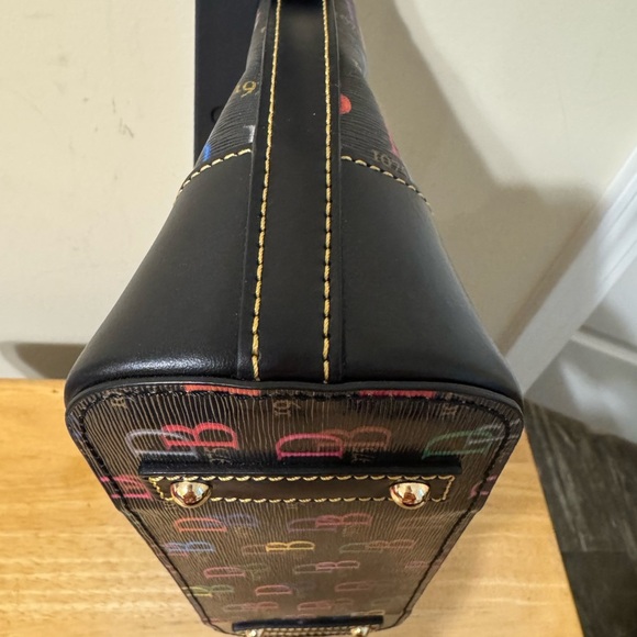 Dooney & Bourke Multicolor Logo Shoulder Bag - Picture 6 of 11